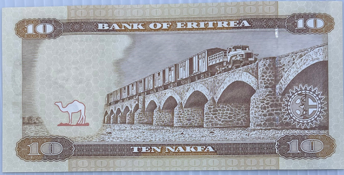 Eritrea 10 Nakfa 2012 P 11 UNC World Banknote Currency