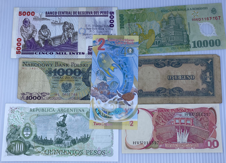 World Currency Starter Collector Set – A Unique Gift for Currency Enthusiasts