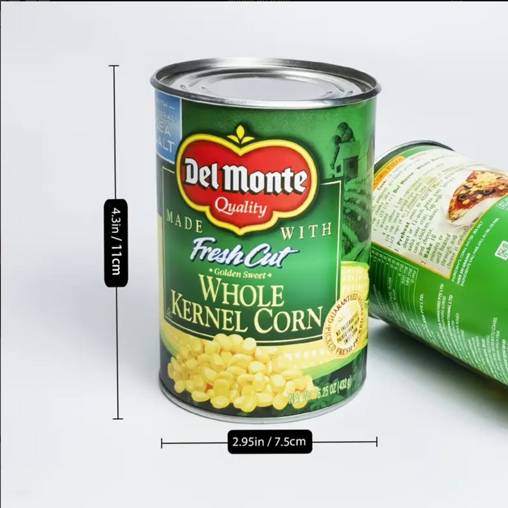 Corn Safe Can, Hidden Compartment