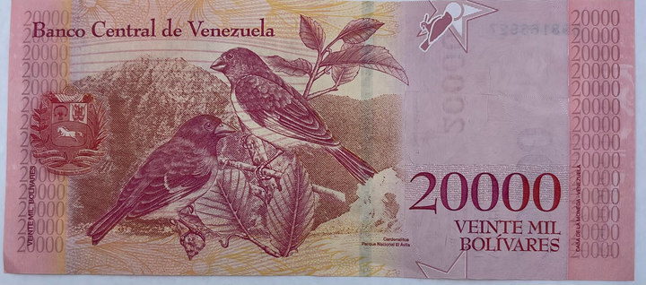 Venezuela 2015 200 Bolivares P-93d Bird UNC P93